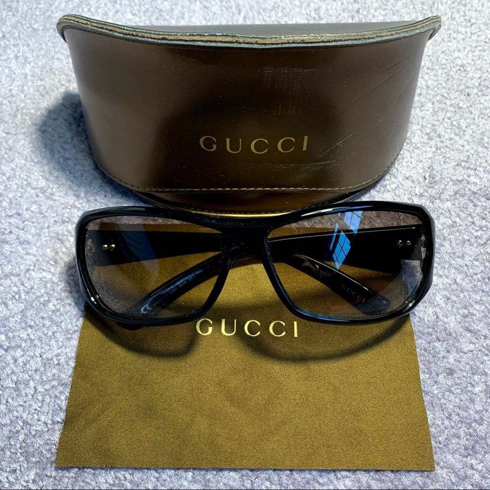 GUCCI Sunglasses GG 2574/S Black & Gold